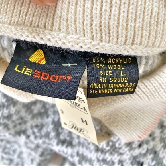 Vintage New with tag Liz Sport knit sweate… - Picture 8 of 11